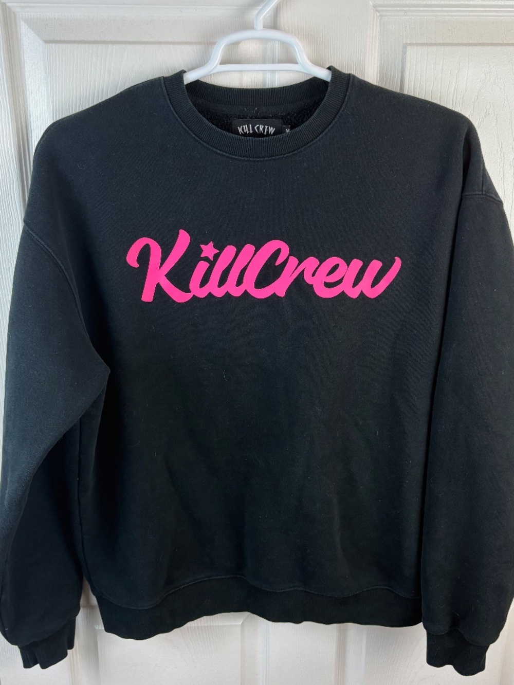 Kill Crew Oversized Lux Script Crew Neck Sweatshirt